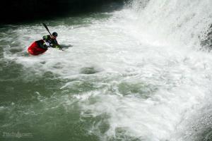 S kajakom po brzicah Savinje